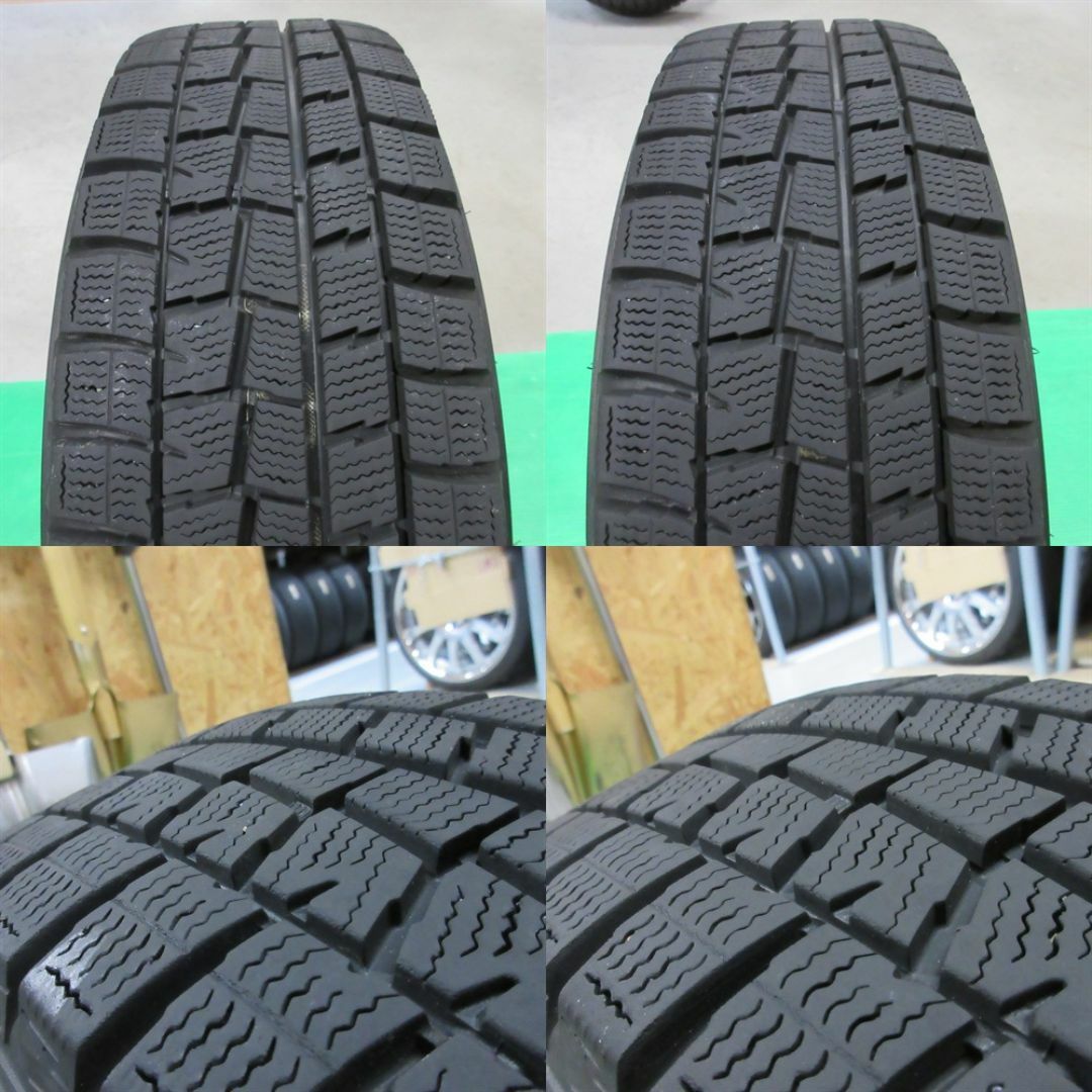 DUNLOP - ヴィッツ 175/65R15 バリ山スタッドレス フィット DUNLOP - ヴィッツ 175/65R15 バリ山スタッドレス フィット