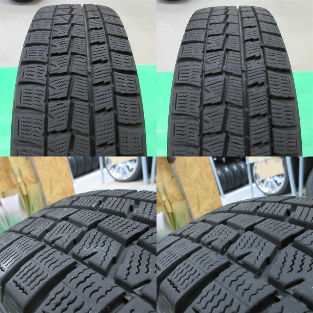 DUNLOP - ヴィッツ 175/65R15 バリ山スタッドレス フィット DUNLOP - ヴィッツ 175/65R15 バリ山スタッドレス フィット