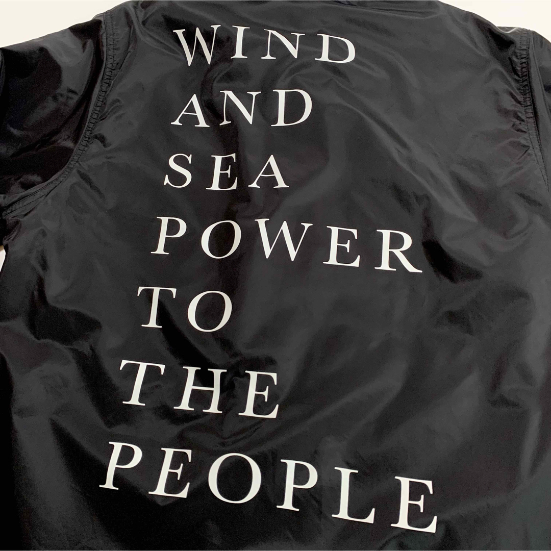WIND AND SEA - ☆良品 ウィンダンシー 初期 バックプリント WIND AND SEA - ☆良品 ウィンダンシー 初期 バックプリント