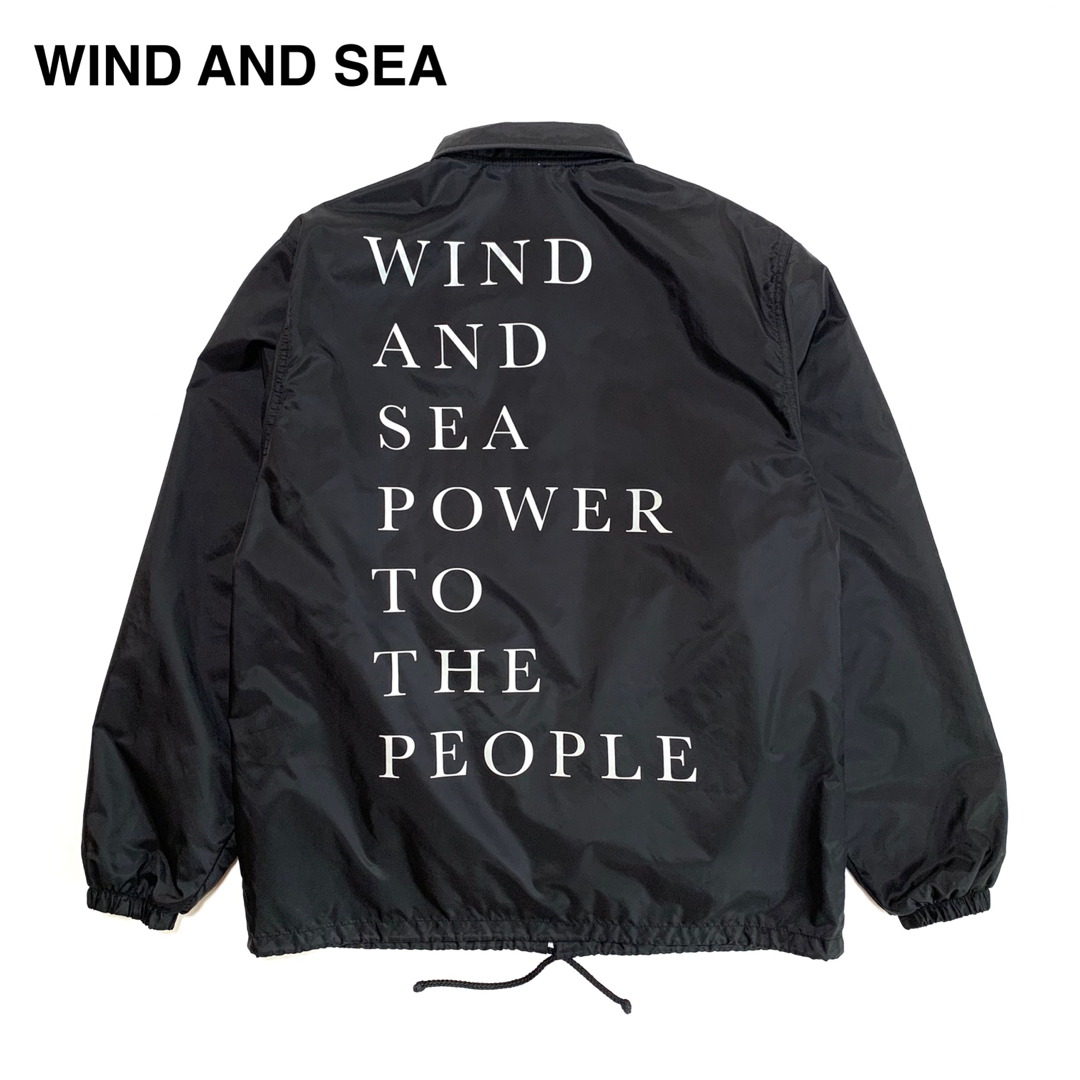 WIND AND SEA - ☆良品 ウィンダンシー 初期 バックプリント WIND AND SEA - ☆良品 ウィンダンシー 初期 バックプリント