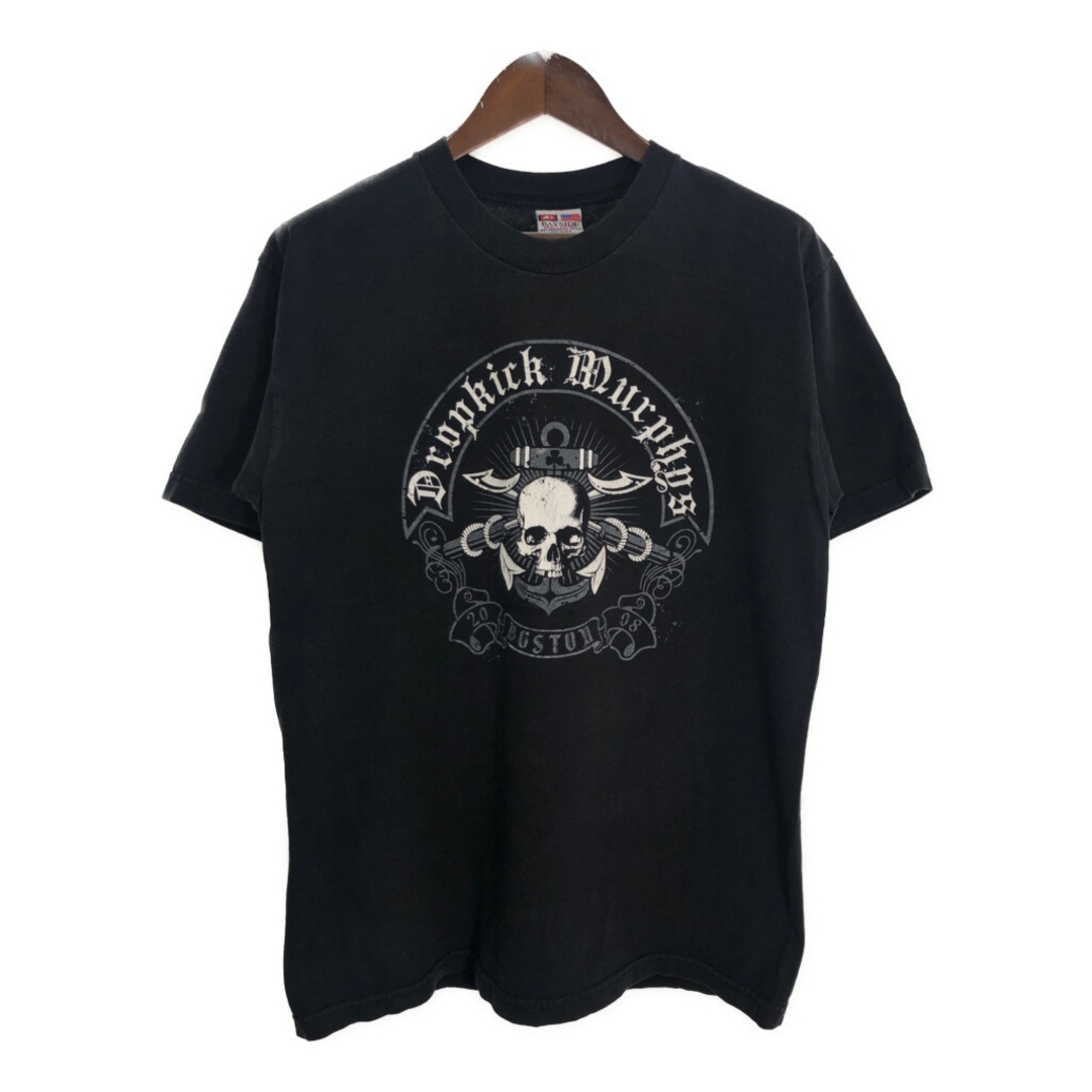USA製 BAYSIDE Dropkick Murphys 半袖Tシャツ バンド ブラック USA製 BAYSIDE Dropkick Murphys 半袖Tシャツ バンド ブラック