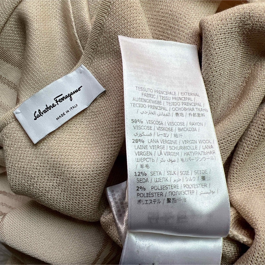 Salvatore Ferragamo - 美品 サルバトーレフェラガモ ジャガード Salvatore Ferragamo - 美品 サルバトーレフェラガモ ジャガード