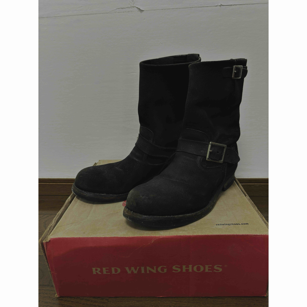 REDWING - REDWING BEAMS別注ブラックスエードエンジニア8274の REDWING - REDWING BEAMS別注ブラックスエードエンジニア8274の