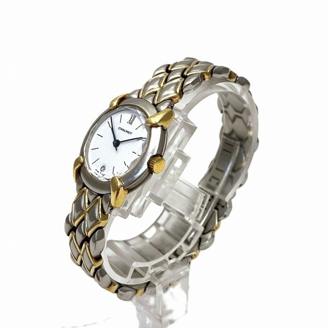 CHAUMET - ショーメ グリフィス デイト クォーツ 時計 腕時計 CHAUMET - ショーメ グリフィス デイト クォーツ 時計 腕時計