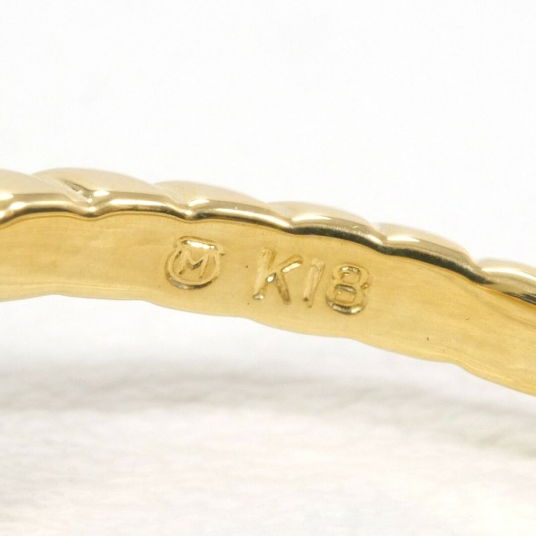 MIKIMOTO - ミキモト K18YG リング 指輪 12号 パール(真珠) 約 MIKIMOTO - ミキモト K18YG リング 指輪 12号 パール(真珠) 約