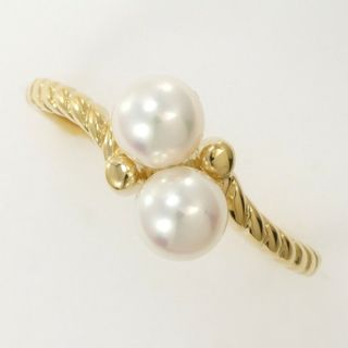 MIKIMOTO - ミキモト K18YG リング 指輪 12号 パール(真珠) 約 MIKIMOTO - ミキモト K18YG リング 指輪 12号 パール(真珠) 約