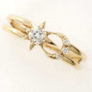 【冬バーゲン★特別送料無料!】 STAR JEWELRY ダイヤ 2号 指輪 リング K10YG スタージュエリー - 指輪