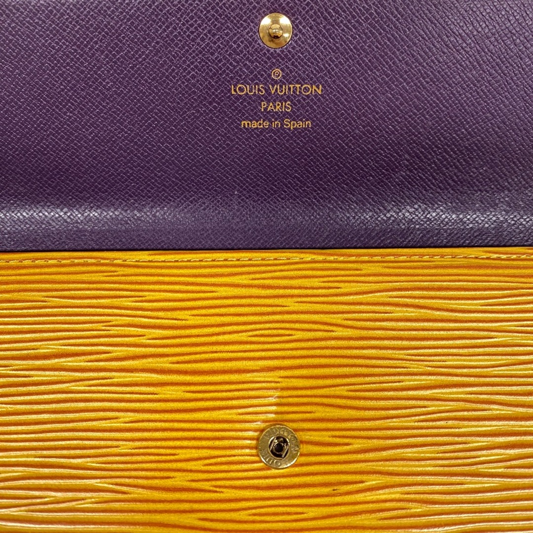 LOUIS VUITTON - ルイヴィトン LOUIS VUITTON 長財布 エピ LOUIS VUITTON - ルイヴィトン LOUIS VUITTON 長財布 エピ