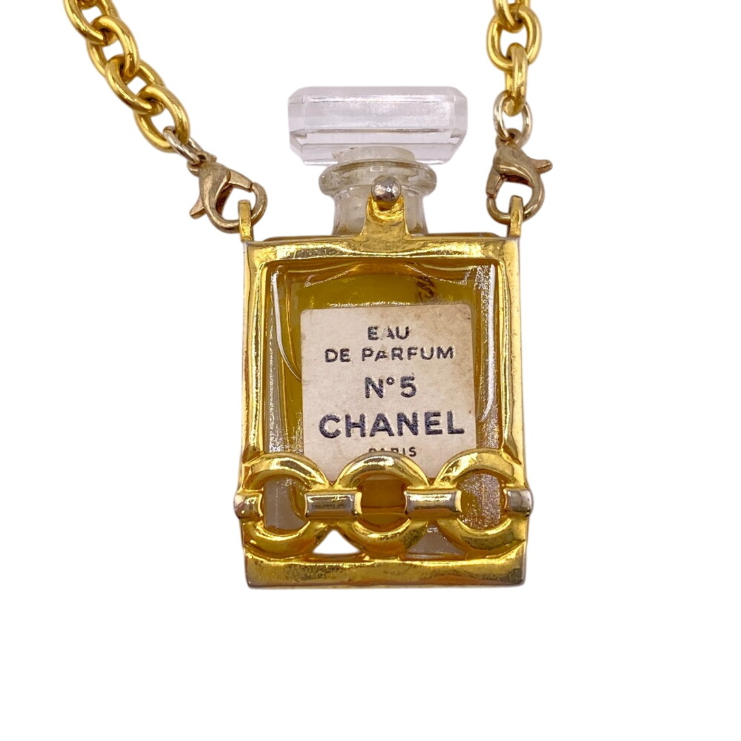 CHANEL - シャネル CHANEL ネックレス 香水瓶 チェーン ゴールド CHANEL - シャネル CHANEL ネックレス 香水瓶 チェーン ゴールド