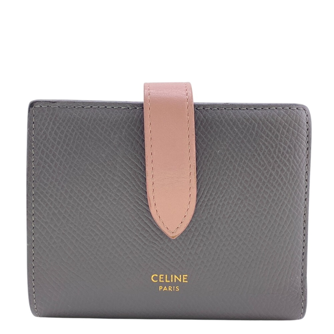 CELINE - セリーヌ CELINE 二つ折り財布 スモールストラップ CELINE - セリーヌ CELINE 二つ折り財布 スモールストラップ