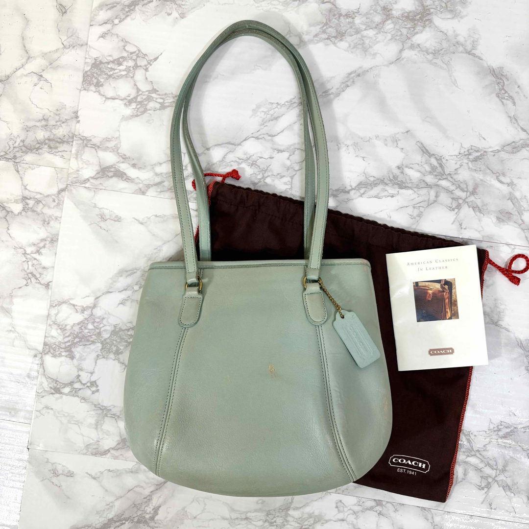 ショルダーバッグ COACH - Vintage Coach Shoulder Bag Mint Green