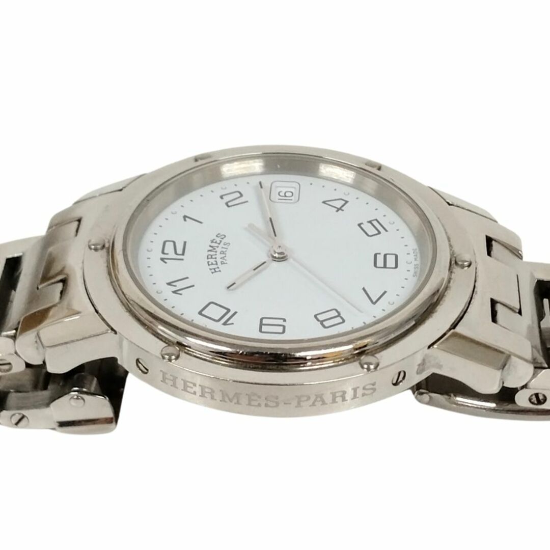 HERMES - HERMES エルメス CL6.710 クリッパー デイト クォーツ HERMES - HERMES エルメス CL6.710 クリッパー デイト クォーツ