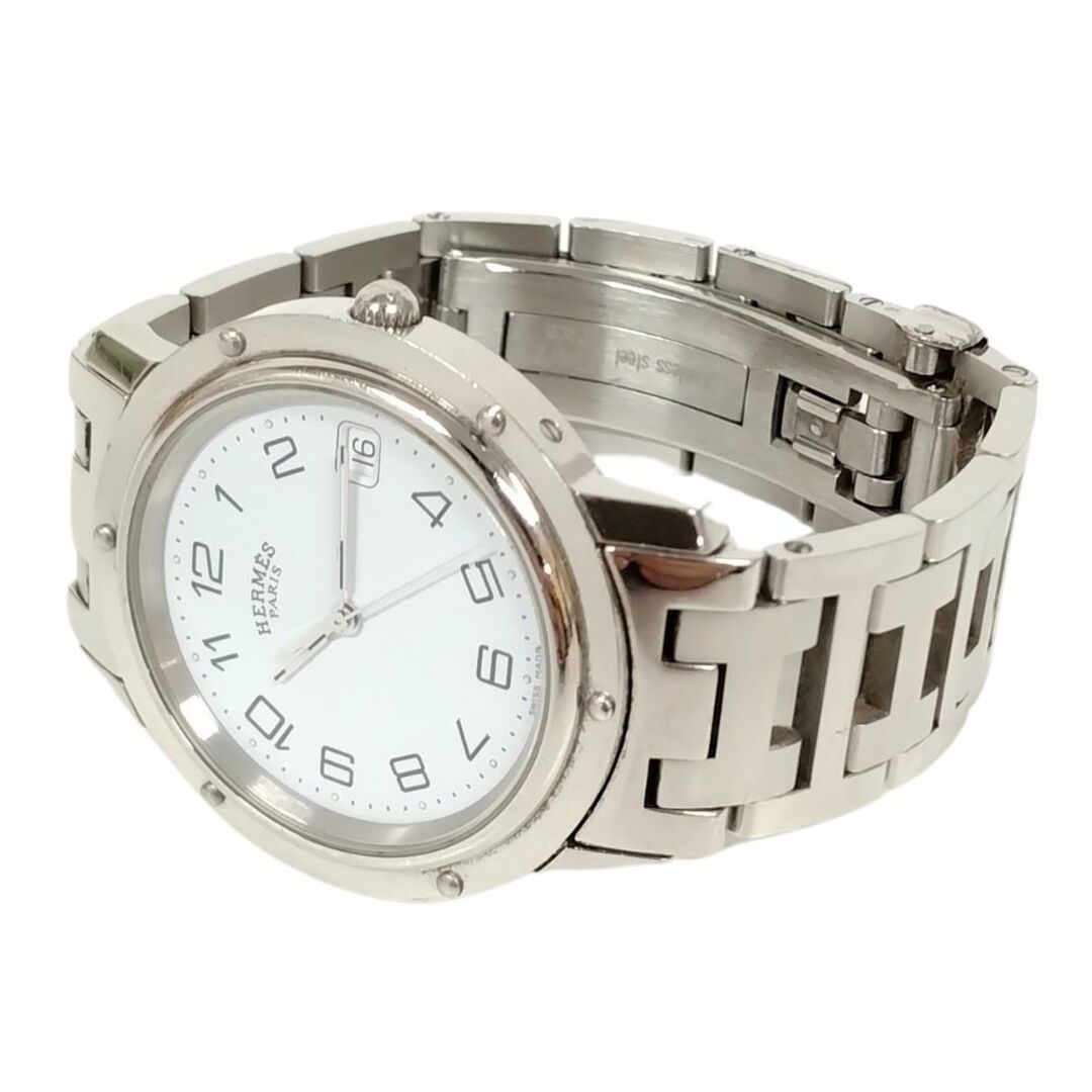 HERMES - HERMES エルメス CL6.710 クリッパー デイト クォーツ HERMES - HERMES エルメス CL6.710 クリッパー デイト クォーツ