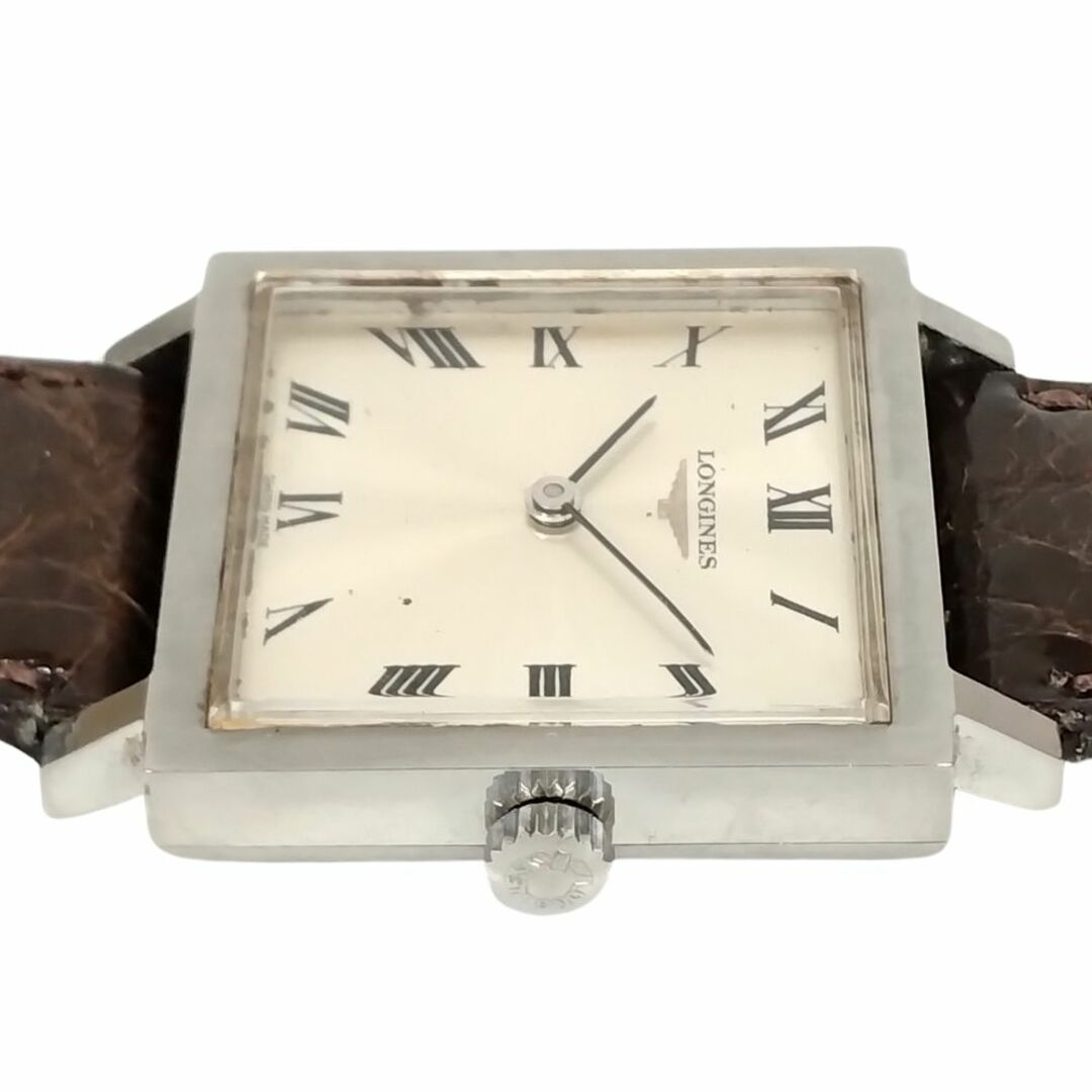 LONGINES - LONGINES ロンジン スクエア 手巻き メンズ マルマン LONGINES - LONGINES ロンジン スクエア 手巻き メンズ マルマン