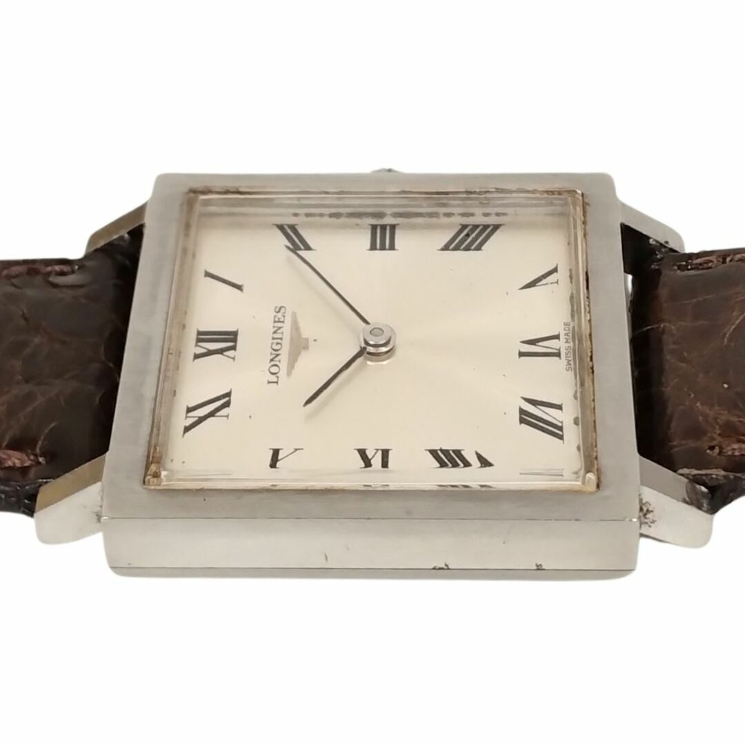 LONGINES - LONGINES ロンジン スクエア 手巻き メンズ マルマン LONGINES - LONGINES ロンジン スクエア 手巻き メンズ マルマン