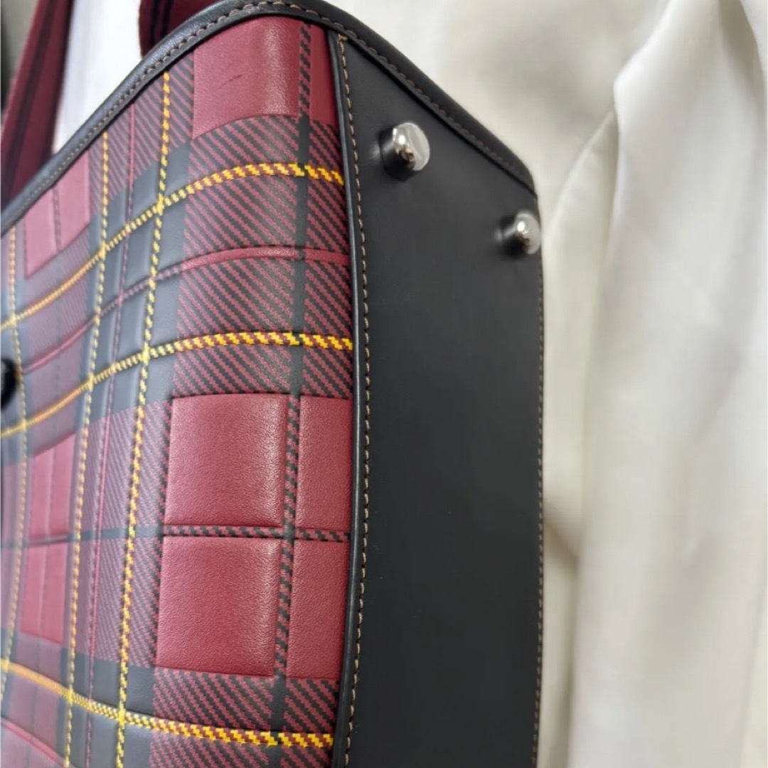 COACH - ☆未使用級☆COACH 2wayショルダーバッグ プラッド COACH - ☆未使用級☆COACH 2wayショルダーバッグ プラッド