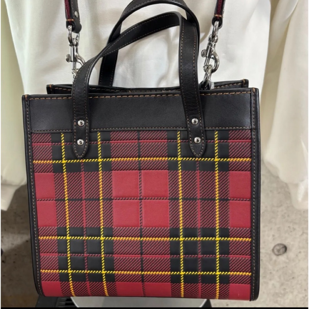COACH - ☆未使用級☆COACH 2wayショルダーバッグ プラッド COACH - ☆未使用級☆COACH 2wayショルダーバッグ プラッド