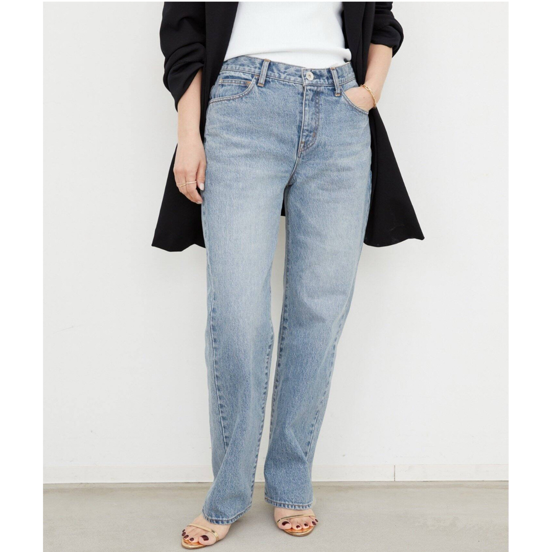 DEUXIEME CLASSE - 25SS Deuxieme Classe Straight ジーンズ36の DEUXIEME CLASSE - 25SS Deuxieme Classe Straight ジーンズ36の