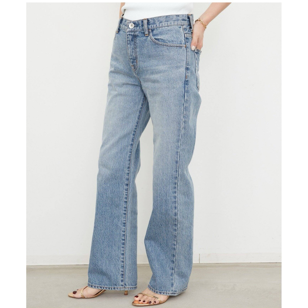 DEUXIEME CLASSE - 25SS Deuxieme Classe Straight ジーンズ36の DEUXIEME CLASSE - 25SS Deuxieme Classe Straight ジーンズ36の