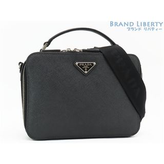 PRADA - 新品同様 プラダ ブリック サフィアーノレザーバッグ PRADA - 新品同様 プラダ ブリック サフィアーノレザーバッグ
