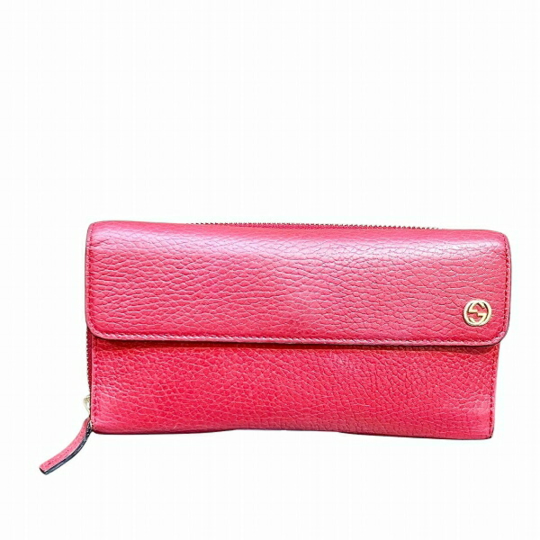 GUCCI - グッチ GUCCI インターロッキングG 449397 レッド 財布 GUCCI - グッチ GUCCI インターロッキングG 449397 レッド 財布