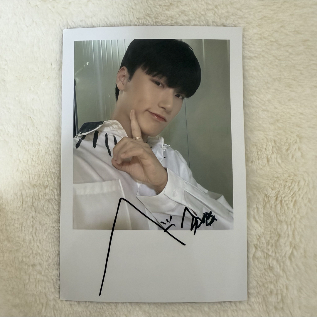 ATEEZ サン KCON コンベンション サイン トレカ ポラロイド ATEEZ サン KCON コンベンション サイン トレカ ポラロイド