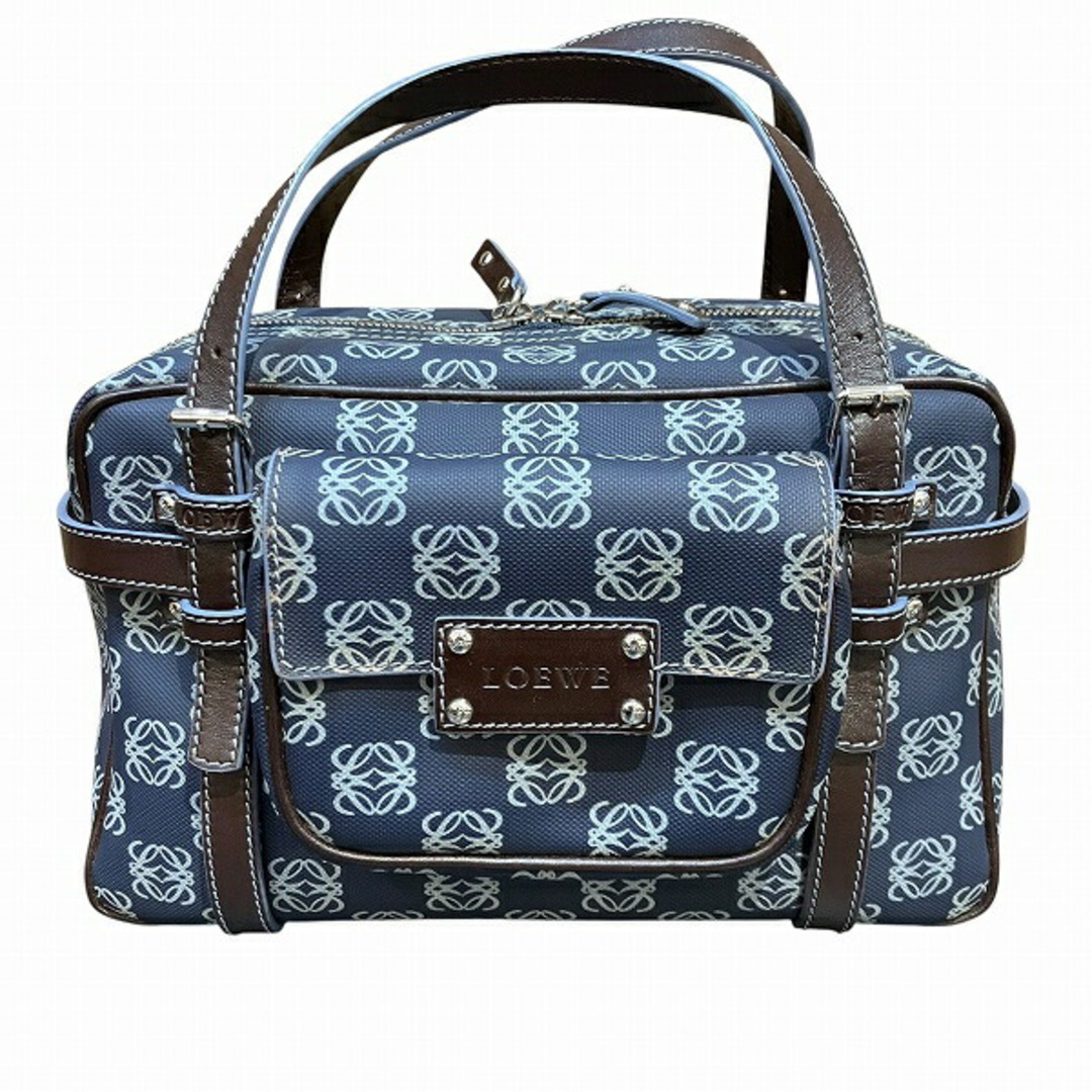 LOEWE - ロエベ LOEWE リピートアナグラム 外付けポーチ付き LOEWE - ロエベ LOEWE リピートアナグラム 外付けポーチ付き