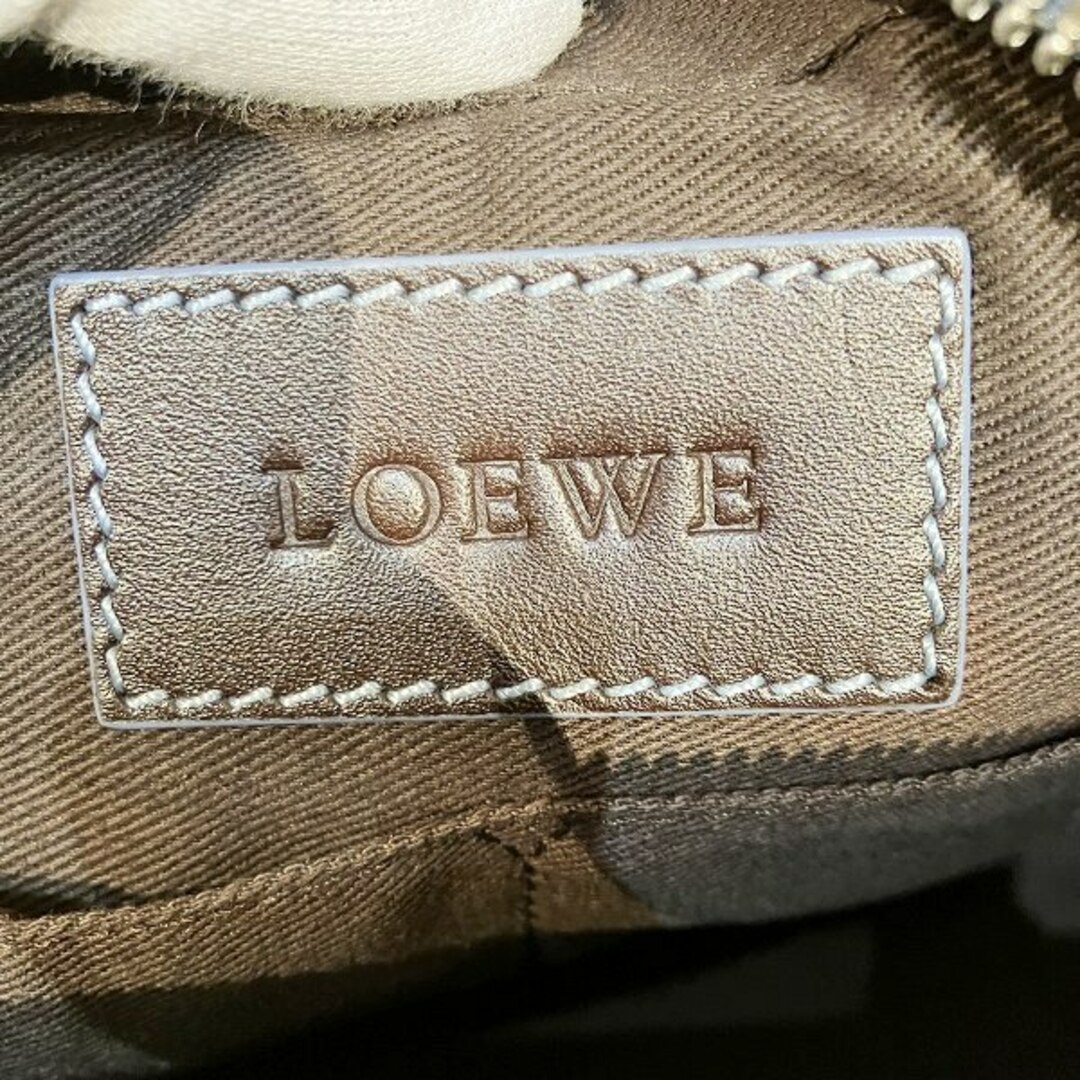 LOEWE - ロエベ LOEWE リピートアナグラム 外付けポーチ付き LOEWE - ロエベ LOEWE リピートアナグラム 外付けポーチ付き