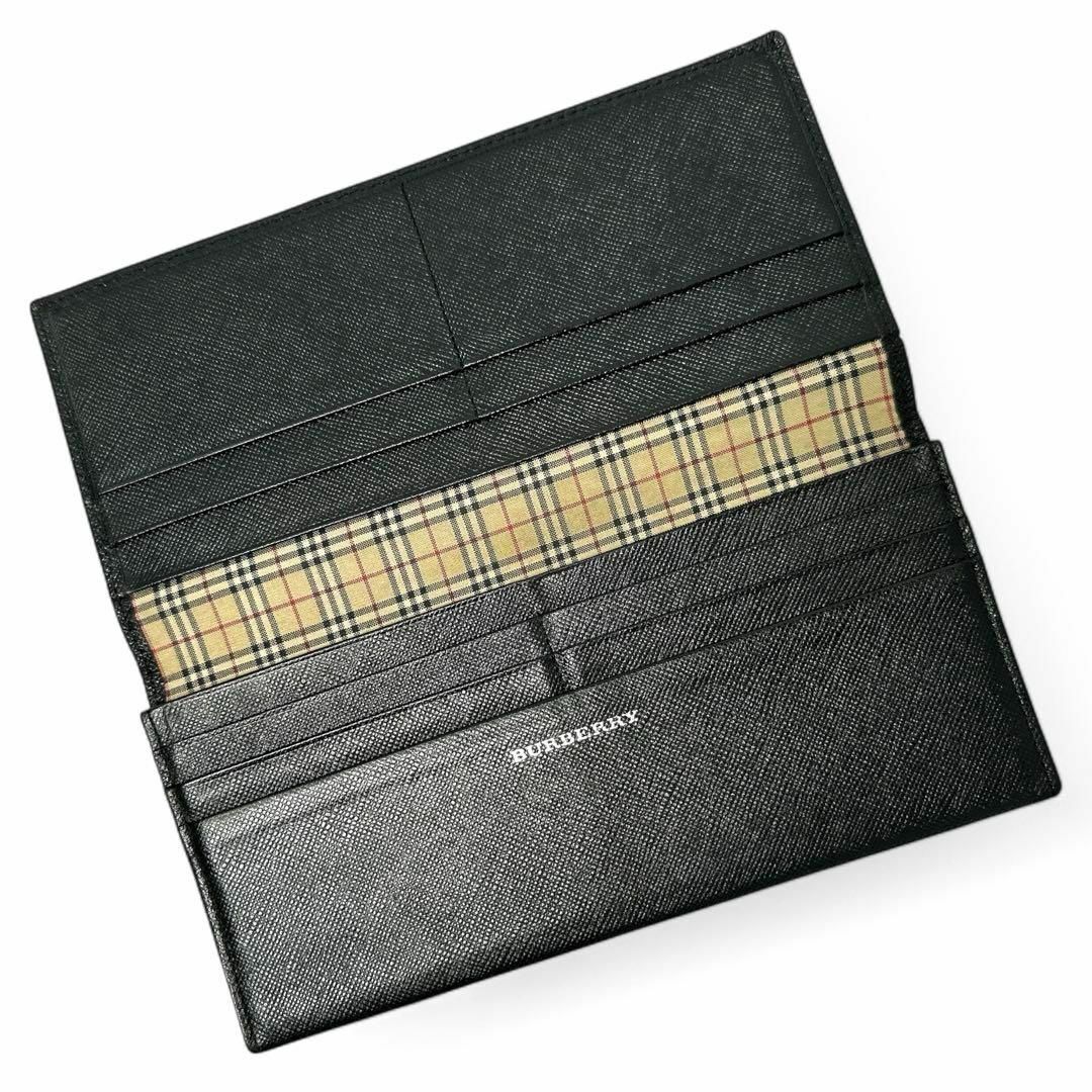 BURBERRY - 美品✨バーバリー 長財布 レザー ウォレット 札入れ BURBERRY - 美品✨バーバリー 長財布 レザー ウォレット 札入れ