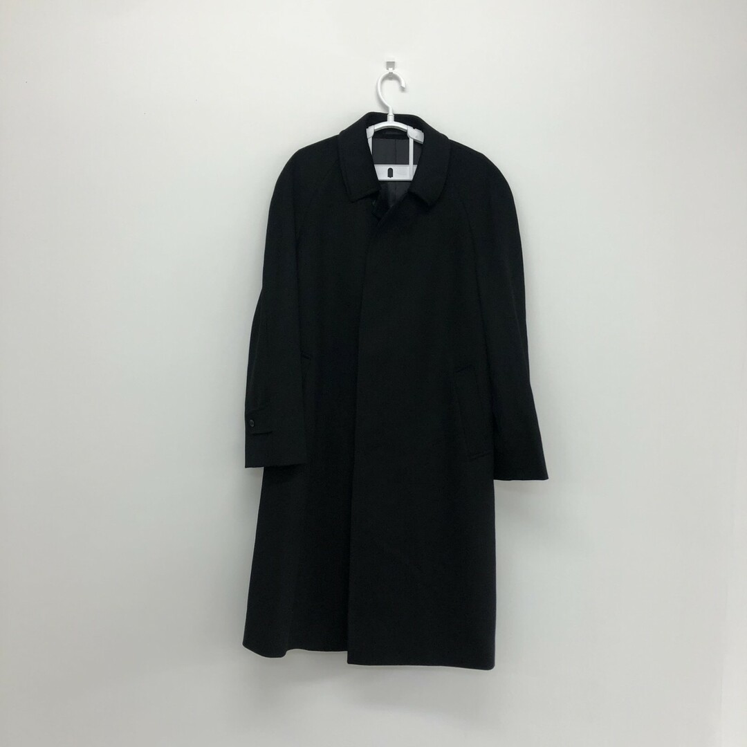 【PURE CASHMERE】ピュアカシミヤ　96-A5　ブラック　黒　コート　アウター　ロングコート