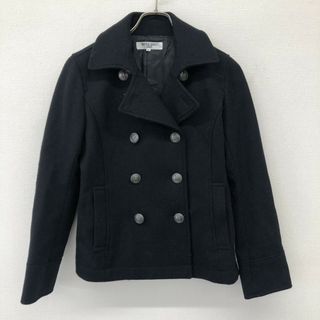 ナチュラルビューティーベーシック(NATURAL BEAUTY BASIC)の【NATURAL BEAUTY BASIC】ナチュラルビューティーベーシック　黒　S ピーコート　レディース(その他)