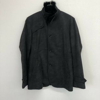 タケオキクチ(TAKEO KIKUCHI)の【TAKEO KIKUCHI】タケオキクチ ジャケット ファージャケット サイズ2 黒系 ブラック(その他)