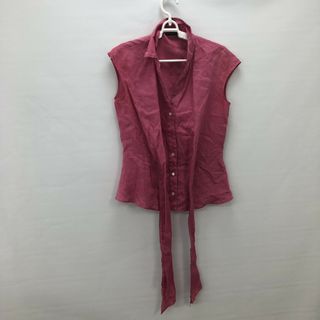 エストネーション(ESTNATION)の【ESTNATION】エストネーション　トップス　シャツ　ノースリーブ　ピンク系　サイズ38　レディース(その他)