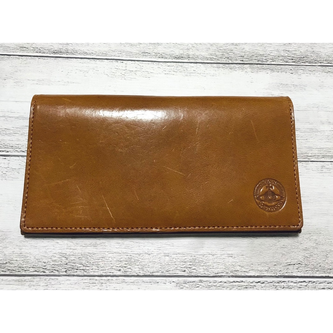 Vivienne Westwood - ヴィヴィアンウエストウッド 長財布 新品 キャメル