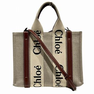 Chloe - クロエ CHLOE トートバッグ ミディアム WOODY LOGO Chloe - クロエ CHLOE トートバッグ ミディアム WOODY LOGO