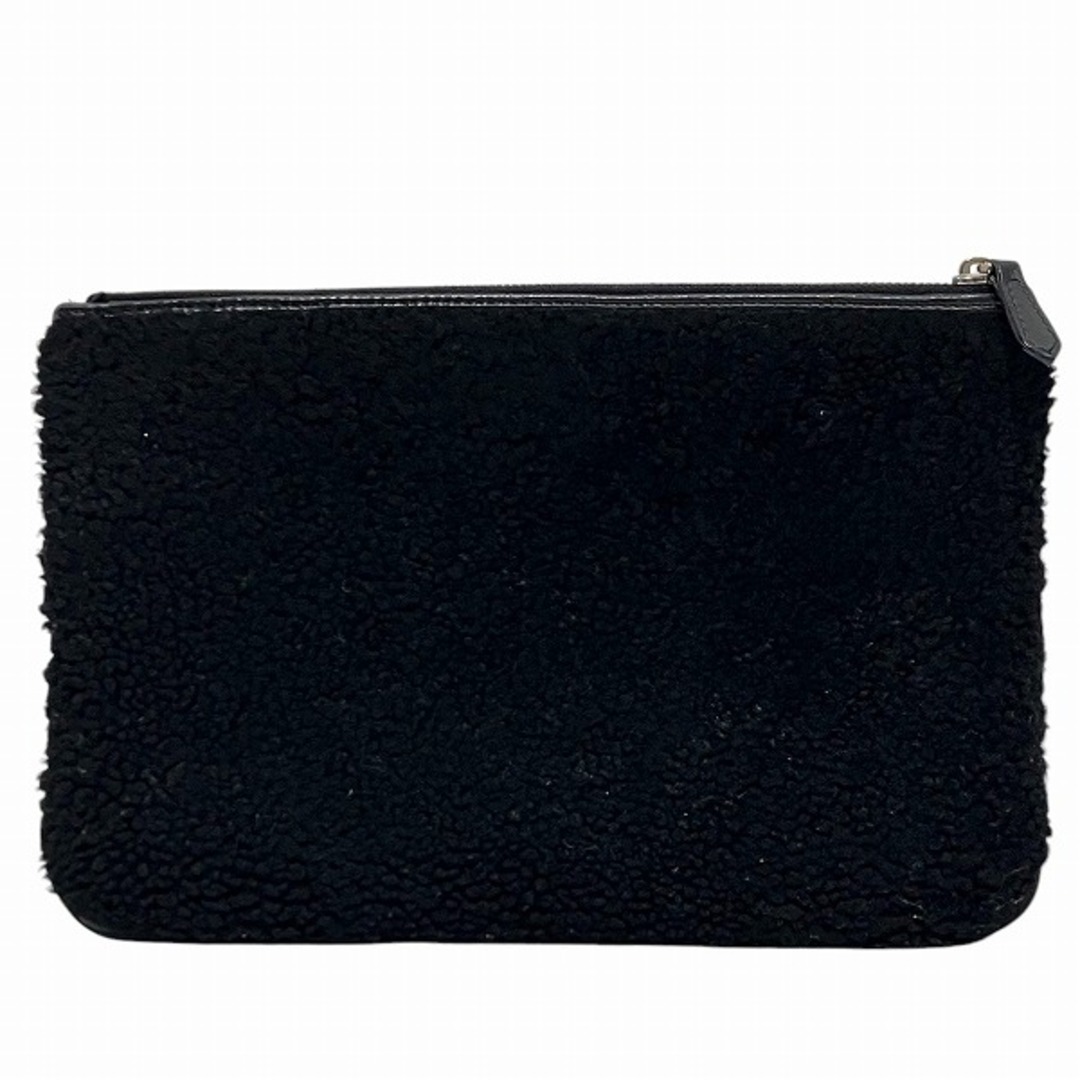 FENDI - フェンディ FENDI 7N0078 ブラック ボア バッグ FENDI - フェンディ FENDI 7N0078 ブラック ボア バッグ