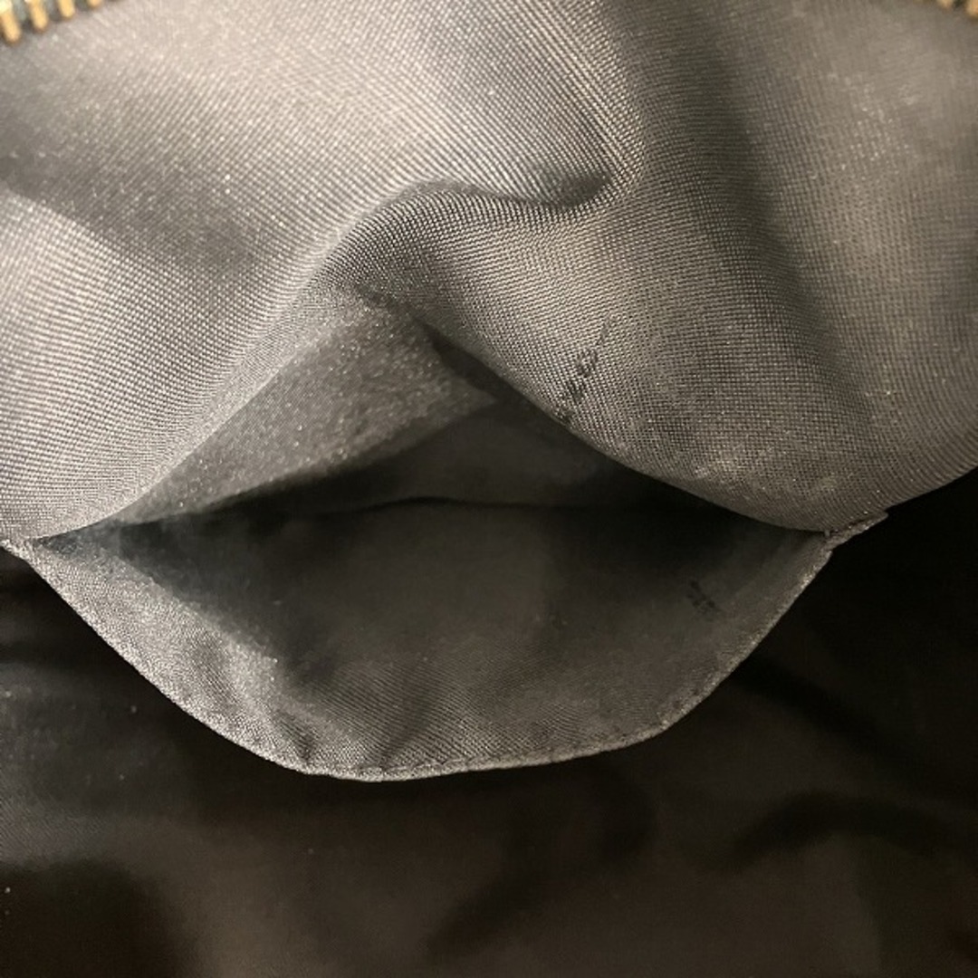 FENDI - フェンディ FENDI ズッカ ブラック キャンバス×レザー FENDI - フェンディ FENDI ズッカ ブラック キャンバス×レザー