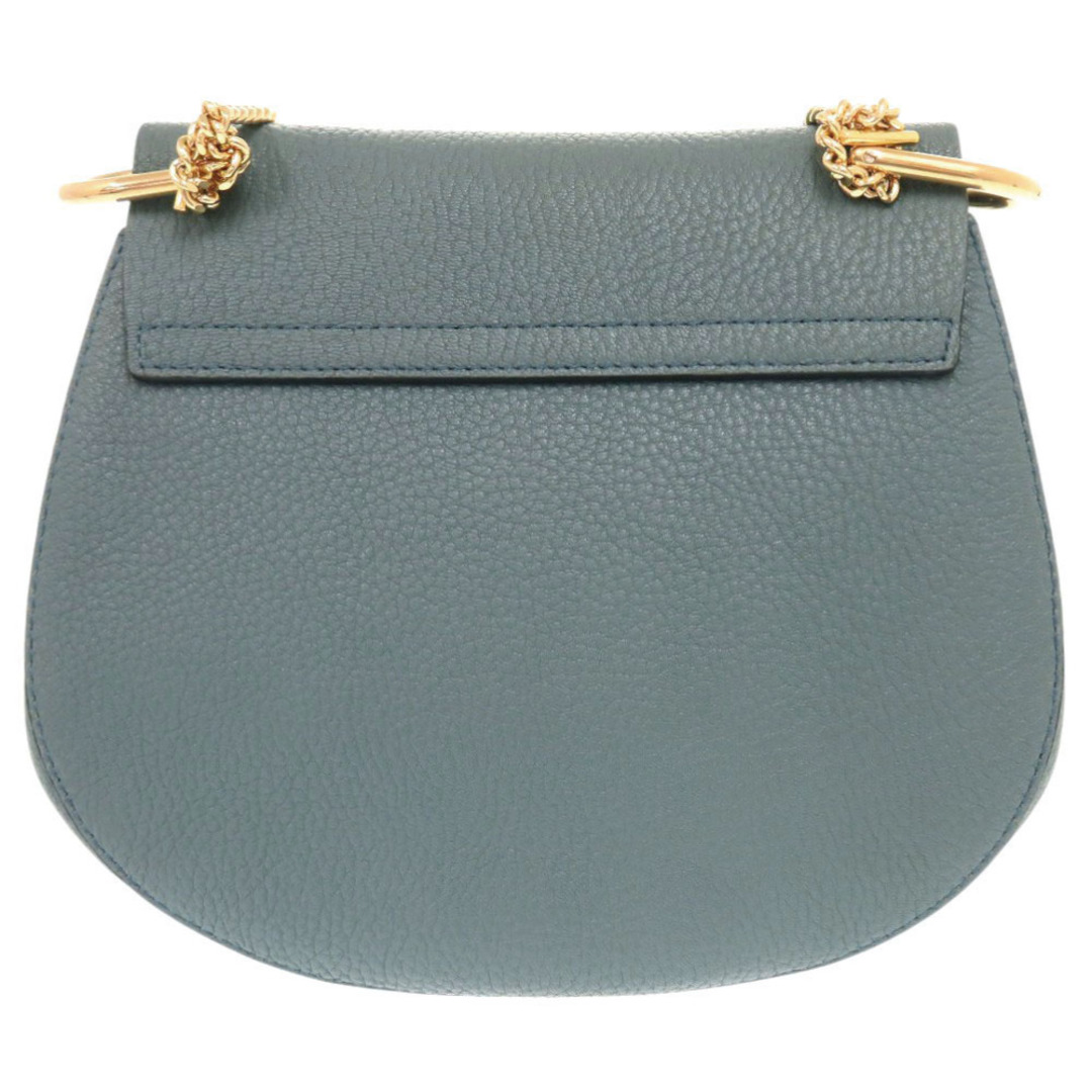 Chloe - 美品 クロエ ドリュー レザー ブルー チェーン Chloe - 美品 クロエ ドリュー レザー ブルー チェーン