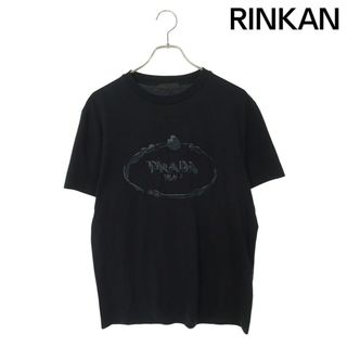PRADA - プラダ UJN790 三角ロゴプレートポケットTシャツ メンズ PRADA - プラダ UJN790 三角ロゴプレートポケットTシャツ メンズ