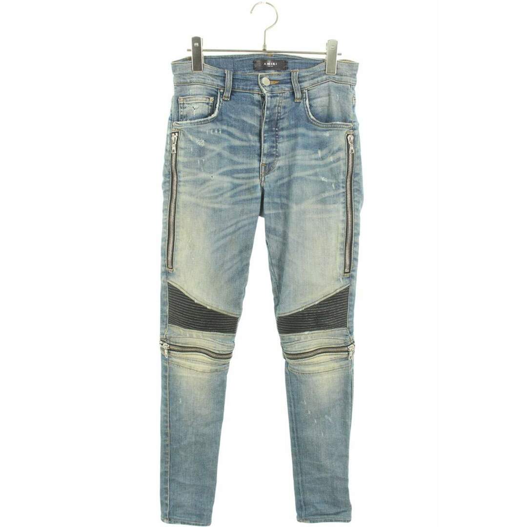 AMIRI - アミリ ジップデザインバイカーデニムパンツ メンズ 28 AMIRI - アミリ ジップデザインバイカーデニムパンツ メンズ 28