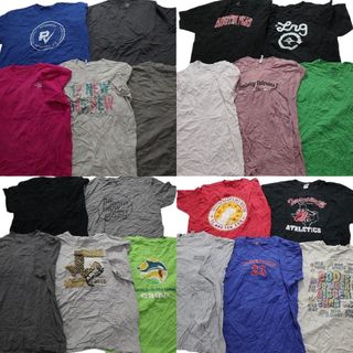 古着卸 まとめ売り カラーmix プリント 半袖Tシャツ 20枚セット 古着卸 まとめ売り カラーmix プリント 半袖Tシャツ 20枚セット