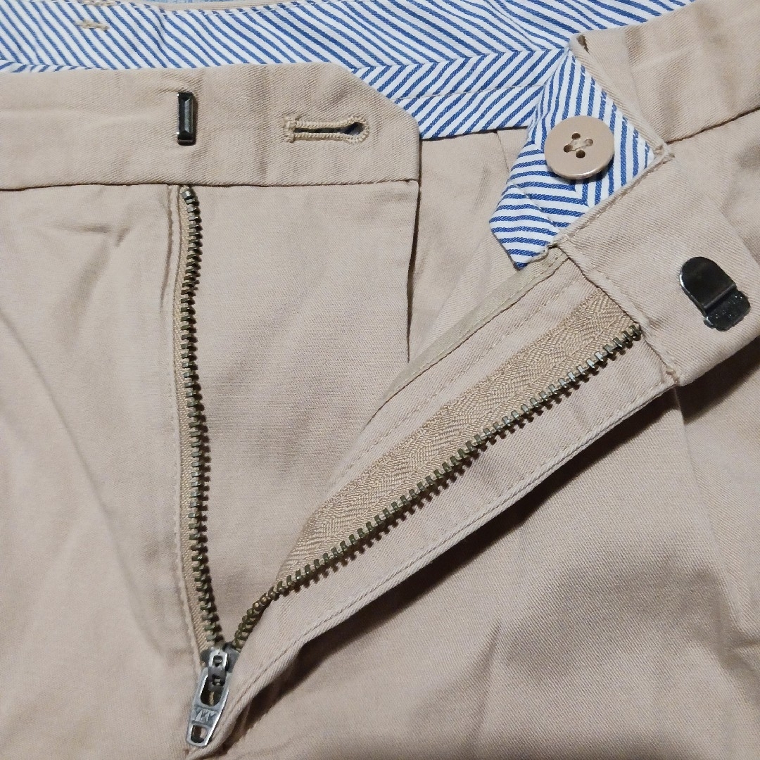 UNIQLO - UNIQLO ベージュ・レディースチノパン(L)の通販 by UNIQLO - UNIQLO ベージュ・レディースチノパン(L)の通販 by