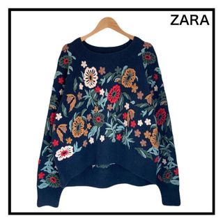 ZARA - 本日限り値下げ❤︎ ZARA|ニット ウッドストック 松村 ZARA - 本日限り値下げ❤︎ ZARA|ニット ウッドストック 松村