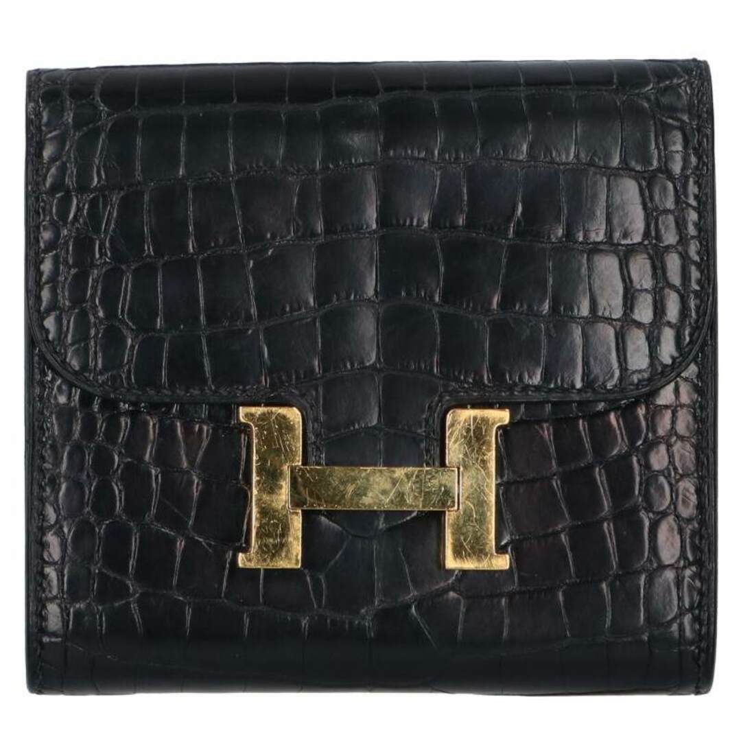 HERMES - エルメス コンスタンスコンパクト C刻印 G金具 HERMES - エルメス コンスタンスコンパクト C刻印 G金具