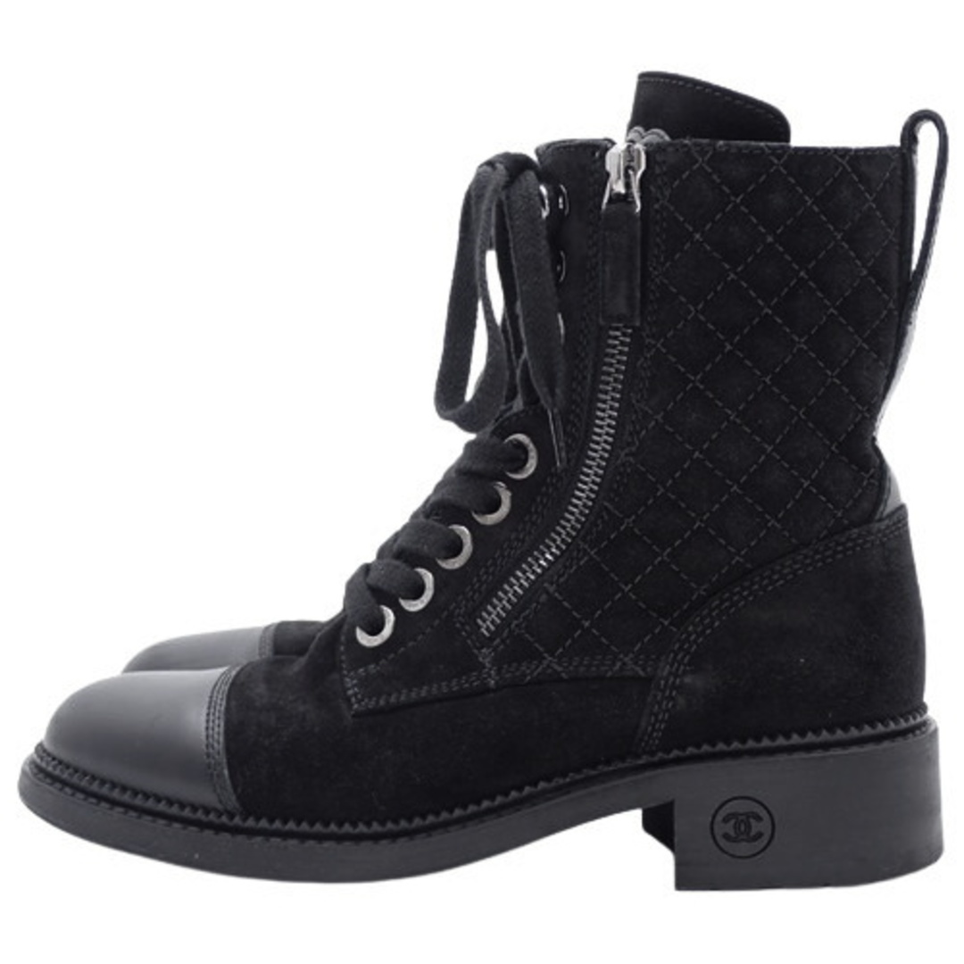 CHANEL - CHANEL(シャネル) ココマーク レースアップブーツ CHANEL - CHANEL(シャネル) ココマーク レースアップブーツ