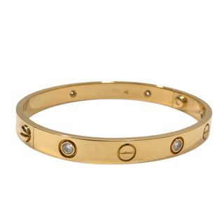 カルティエ(Cartier)の　カルティエ Cartier ラブブレス 6Pダイヤモンド 750YG ジュエリー(ブレスレット/バングル)