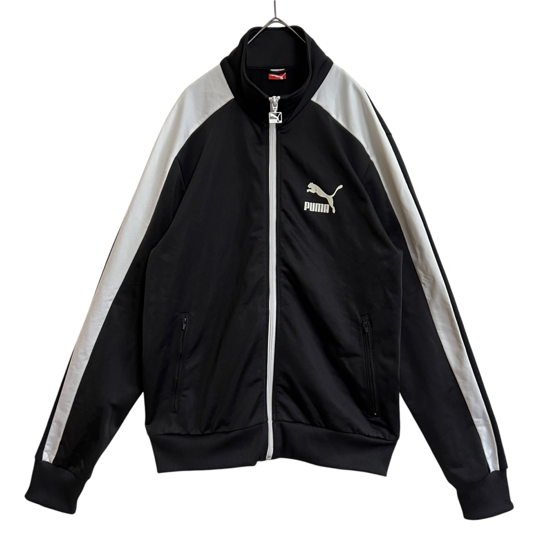 PUMA - 美品 PUMA トラックジャケット ジャージ プージャ 黒 白 PUMA - 美品 PUMA トラックジャケット ジャージ プージャ 黒 白