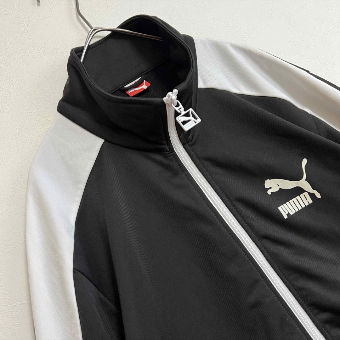PUMA - 美品 PUMA トラックジャケット ジャージ プージャ 黒 白 PUMA - 美品 PUMA トラックジャケット ジャージ プージャ 黒 白