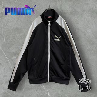 PUMA - 美品 PUMA トラックジャケット ジャージ プージャ 黒 白 PUMA - 美品 PUMA トラックジャケット ジャージ プージャ 黒 白