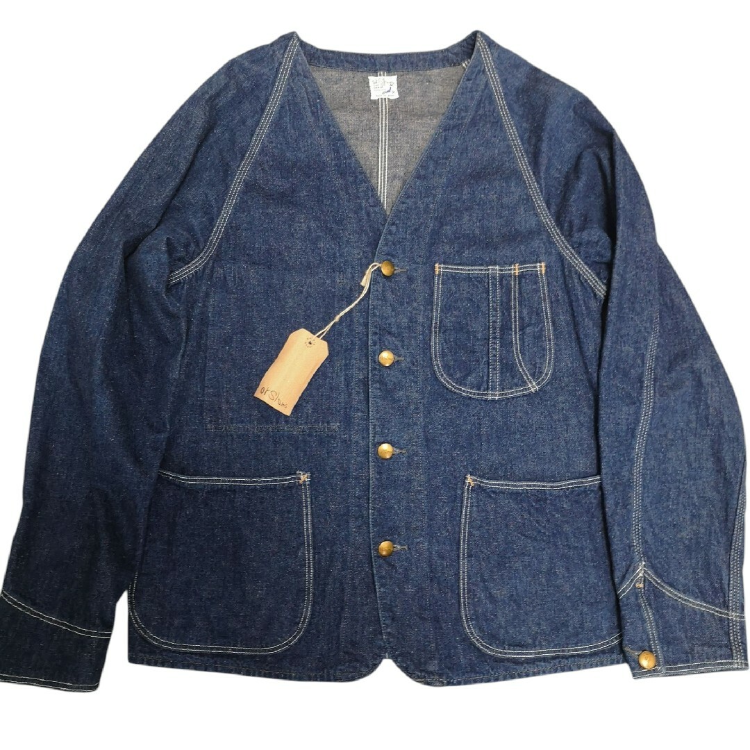 orSlow - オアスロウ orSlow 1950s ノーカラー カバーオール orSlow - オアスロウ orSlow 1950s ノーカラー カバーオール